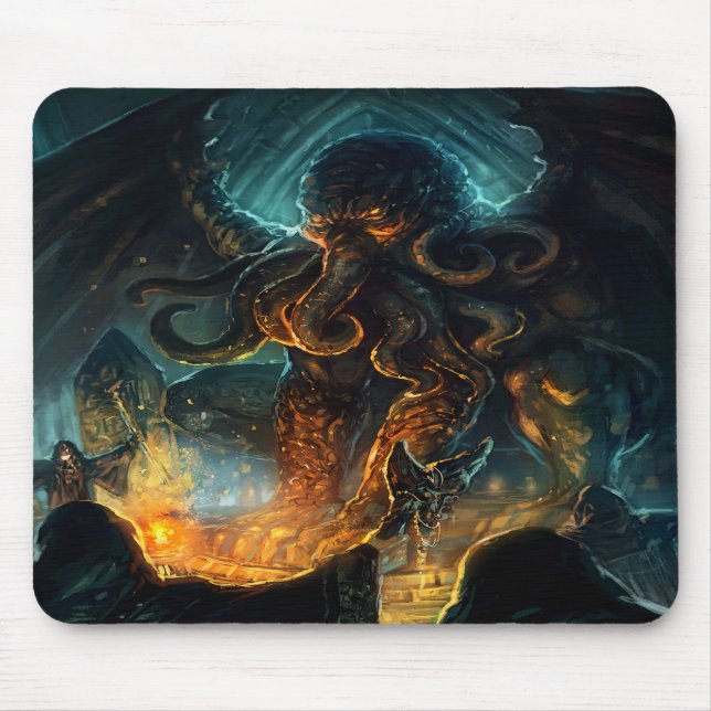 Mousepad Mouse de Lovecraft Cthulhu (Frente)