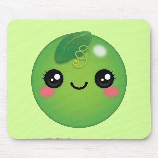 Mousepad Mouse de Pea Kawaii (Frente)