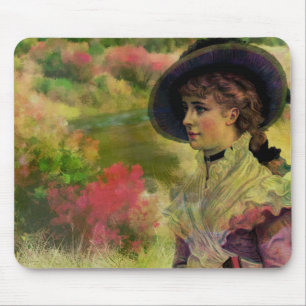 Mousepad Mouse de pintura vitoriana