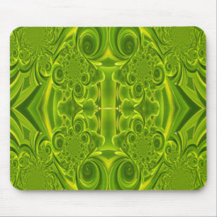 Mousepad Mouse de Textura Vibrante Verde
