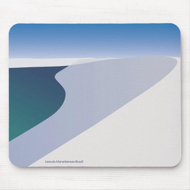 Mousepad Mouse Dune Landscape Pad / Mat De Mesa (Frente)