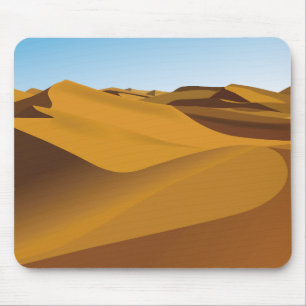 Mousepad Mouse Dune Landscape Pad / Mat De Mesa