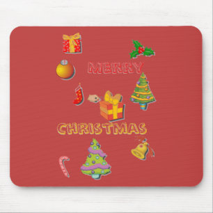 Mousepad Mouse Feliz de Natal