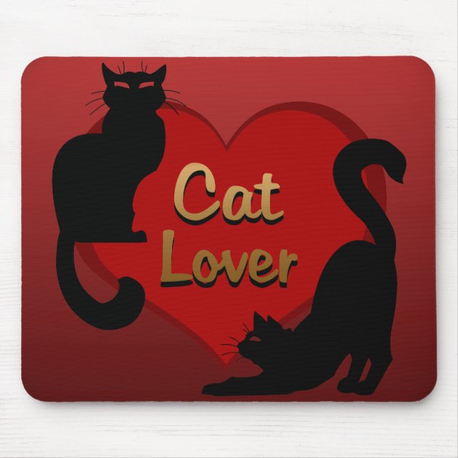 Mousepad Mouse Gato-Pato-Pente-Pente-Gato Personalizável (Frente)