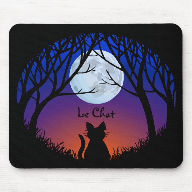 Mousepad Mouse Gato-Pato-Pente-Pente-Gato Personalizável (Frente)