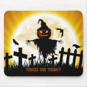Mousepad Mouse Halloween Pd/Trick ou Tratar