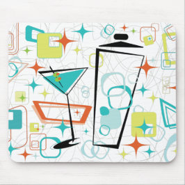Mousepad Mouse Martinis A Go Pad