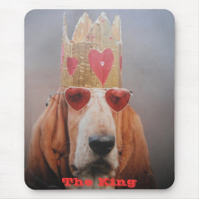 Mousepad Mouse Mat The King (Frente)