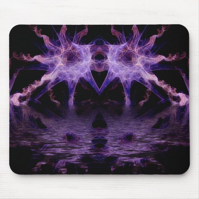 Mousepad Mouse Mestra Elétrica Fractal (Frente)