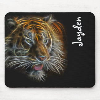 Mousepad Mouse Neon Abstrato TigerHead