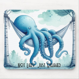 Mousepad Mouse Octopus Relaxado
