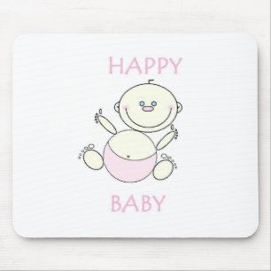 Mousepad Mouse Pad, Feliz Bebê