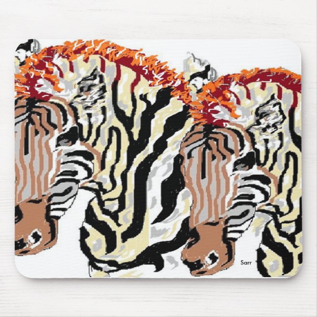 Mousepad Mouse-Pad/Zebra (Frente)