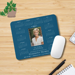 Mousepad Mouse Personalizado de Calendário Comercial 2025