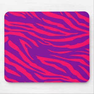 Mousepad Mouse Personalizado de Impressão de Zebra Roxa Ro