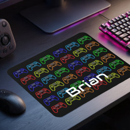 Mousepad Mouse Personalizado do Tema de Jogos