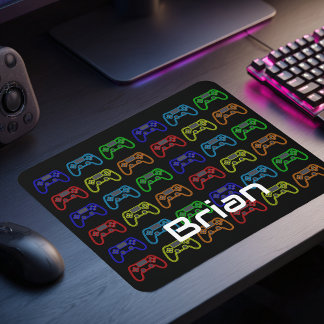 Mousepad Mouse Personalizado do Tema de Jogos