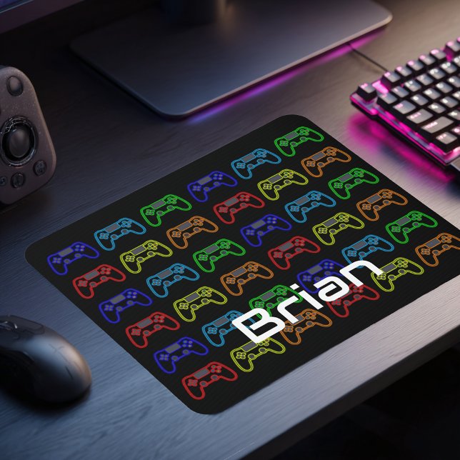 Mousepad Mouse Personalizado do Tema de Jogos (Criador carregado)