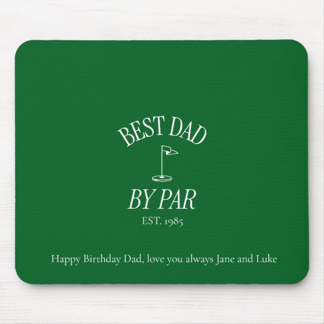 Mousepad Mouse personalizado para o Pai (Frente)