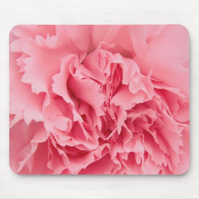Mousepad Mouse - Pink Carnação para Cima Fechada (Frente)