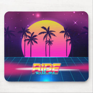 Mousepad Mouse Style Futurístico do anos 80 90