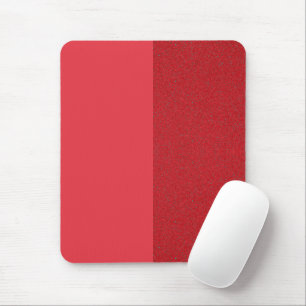 Mousepad Mouse Vermelho De Tomate Espetado, Dividido Vertic