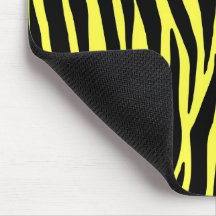 Mouse Zebra Amarelo