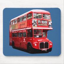 Mousemat com ônibus de Londres