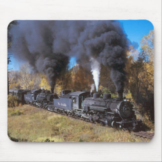 Mousepad Mousemat da estrada de ferro do vapor de Denver &