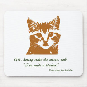 Mousepad Mousemat: O gato