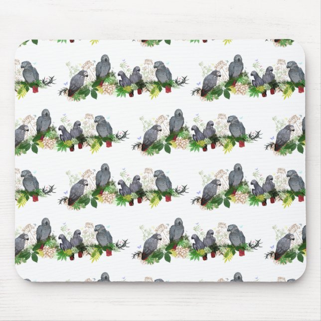 Mousepad Mousemat, Partido da Cinza Africana (Frente)