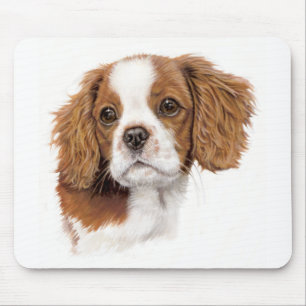 Mousepad Mousemat: Spaniel de rei Charles descuidado