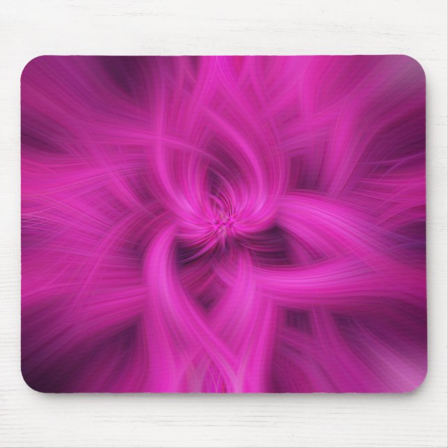 Mousepad mousepad_Arte abstrata - vento (Rosa) (Frente)