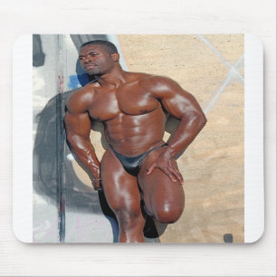 Mousepad Mousepad, Bodybuilder Jean SCUTT #58A