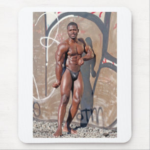 Mousepad Mousepad, bodybuilder Jean SCUTT # 5A