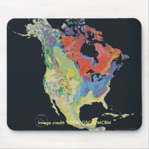 Mousepad Mousepad/continente norte-americano