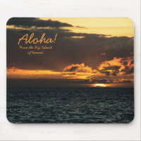 Mousepad: Hawaii Sunset