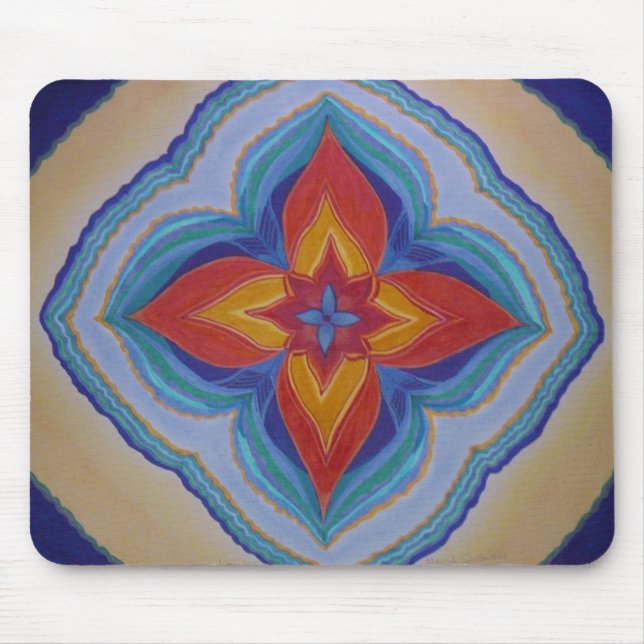 MOUSEPAD MOUSEPAD, MANDALA, FLOR (Frente)