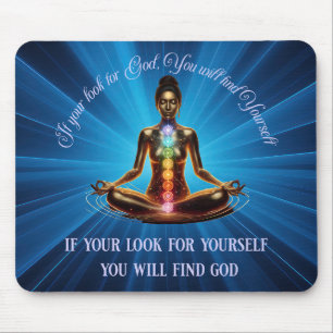 Mousepad Mousepad, mediador espiritual feminino