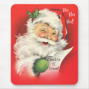 Mousepad Mousepad, natal vintage Papai Noel