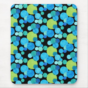 Mousepad Mousepad, Padrão de Luas Azuis