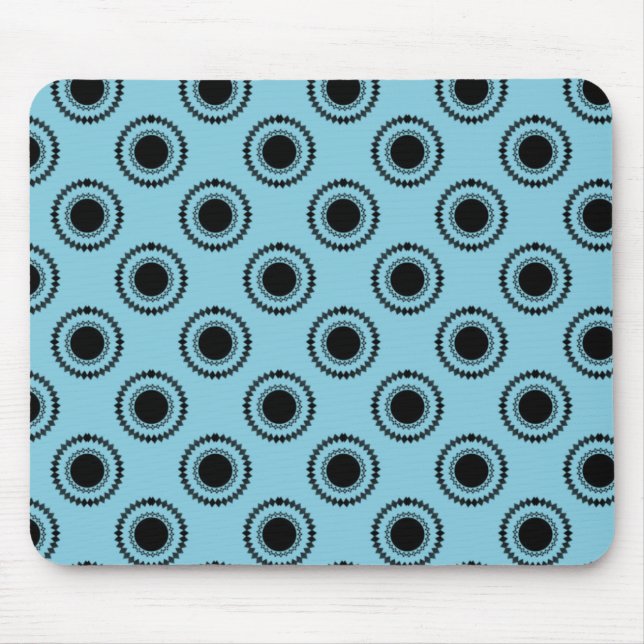 Mousepad Mousepad, Turquoise, Hipster central (Frente)