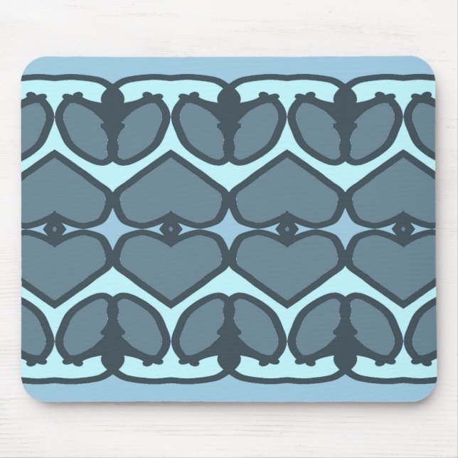 Mousepad Mousepad, um clássico design simétrico moderno (Frente)