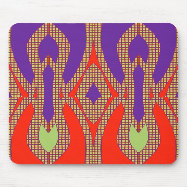 Mousepad Mousepad, um elegante design clássico multicolorid (Frente)