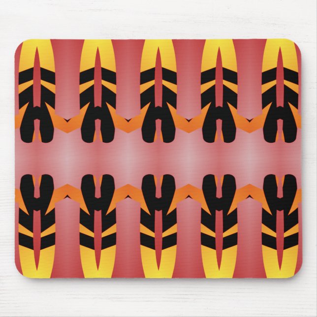 Mousepad Mousepad, um elegante design clássico multicolorid (Frente)
