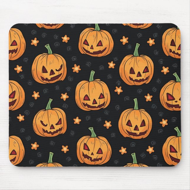 Mousepad mousépias de halloween (Frente)