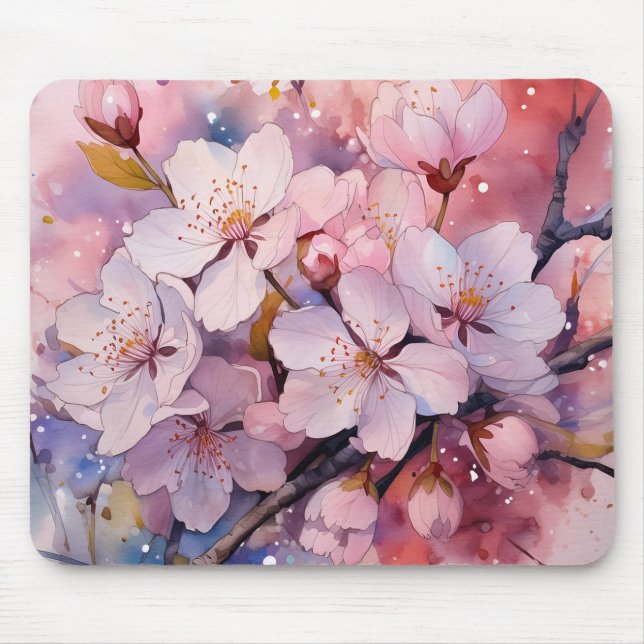 Mousepad Mouses pads Belas Flores (Frente)