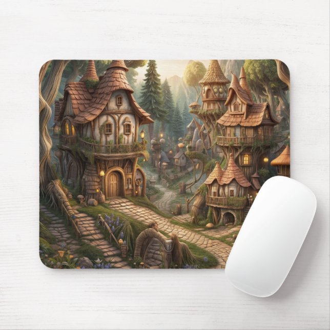 Mousepad Mouses pads de fadas (Com mouse)