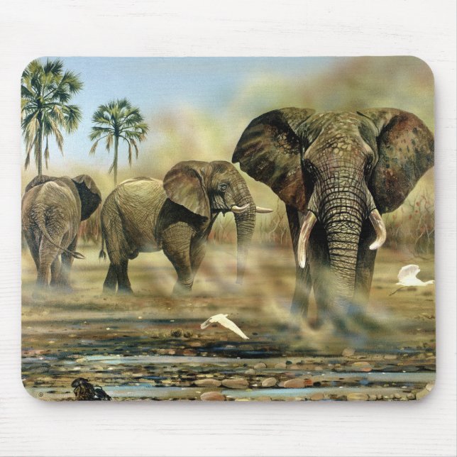 Mousepad Mouses pads de touros de elefantes (Frente)