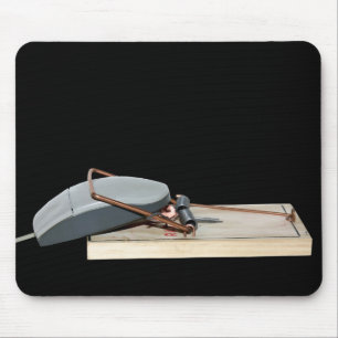 Mousepad mousetrap